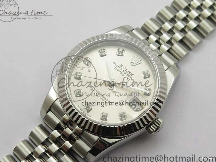 MiroTime 0209 Datejust 31mm 278271 SS BP Maker Best Edition Silver Crystal Dial on Jubilee Bracelet OnTrend 2741